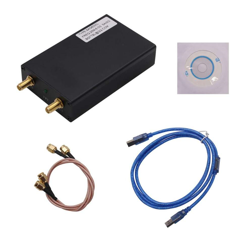 Signal Generator Spectrum Analyzer - 25MHz-6GHz Signal Source Tracking Signal Generator