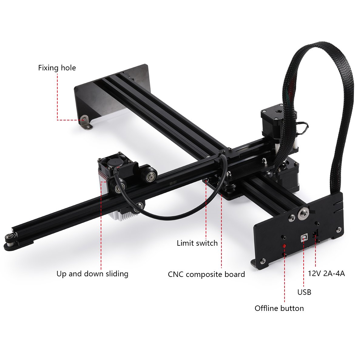 In Stock NEJE 3 PLUS N40630 30 - đánh giá và giá Mini Laser Engraver Cnc Router