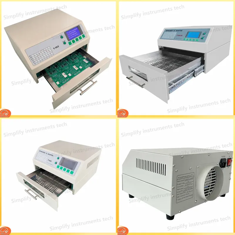 T962 Reflow Oven 110V 220V Inf - đánh giá và giá Reflow Oven Pcb T962
