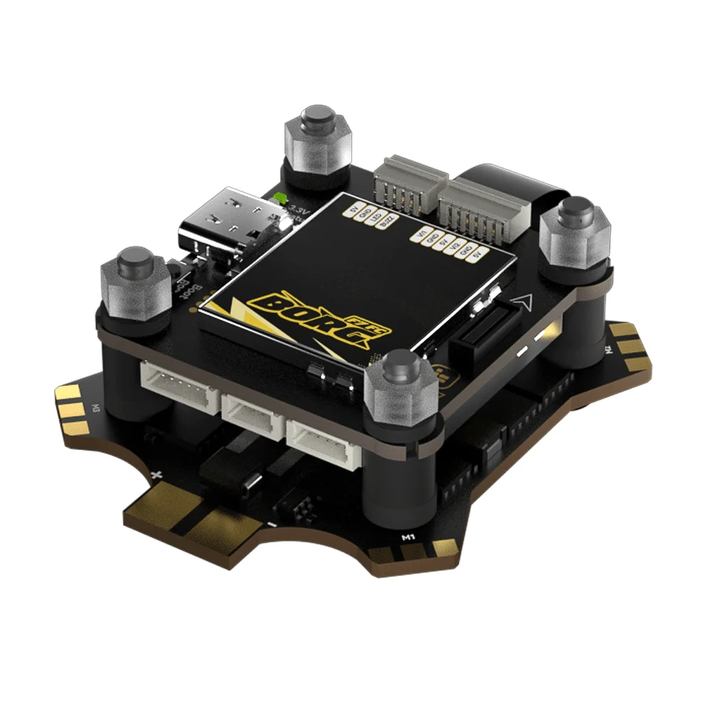 VoltSIFlight Borg F7 Stack F72 - đánh giá và giá Fpv Flight Controller F7 Stack 60A