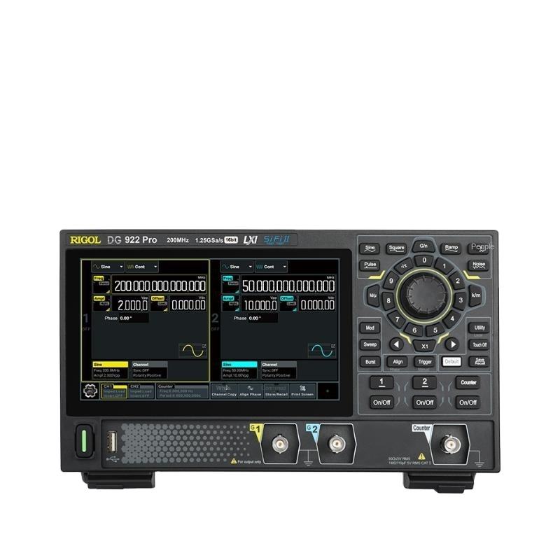 DG902 Pro 70MHz 1.25GSa/s 16-B - đánh giá và giá Function Arbitrary Waveform Generator