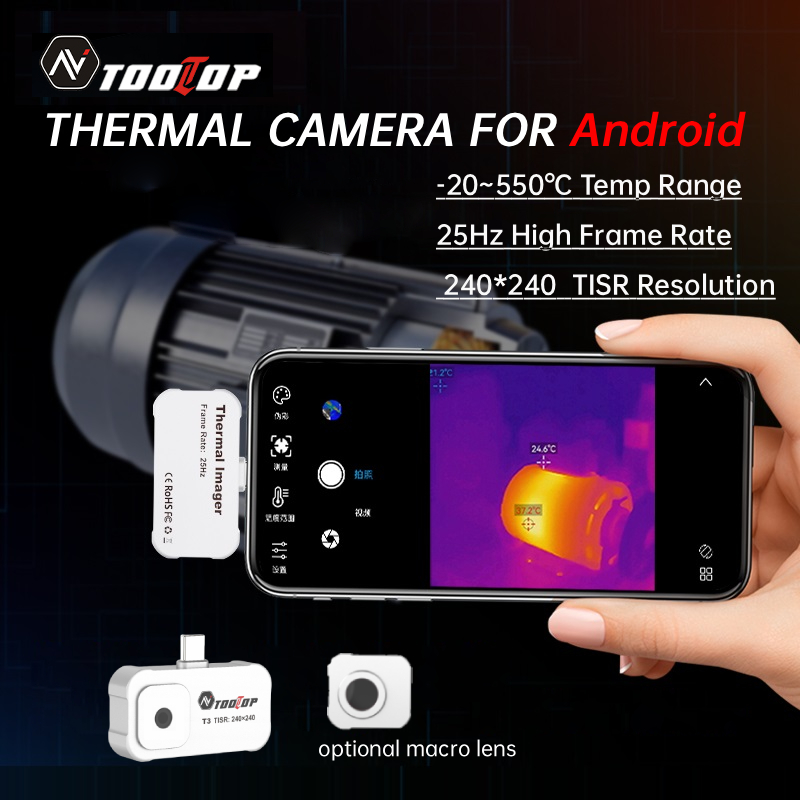 TOOLTOP T3 Infrared Thermal Ca - đánh giá và giá Thermal Imaging Camera Pcb Repair
