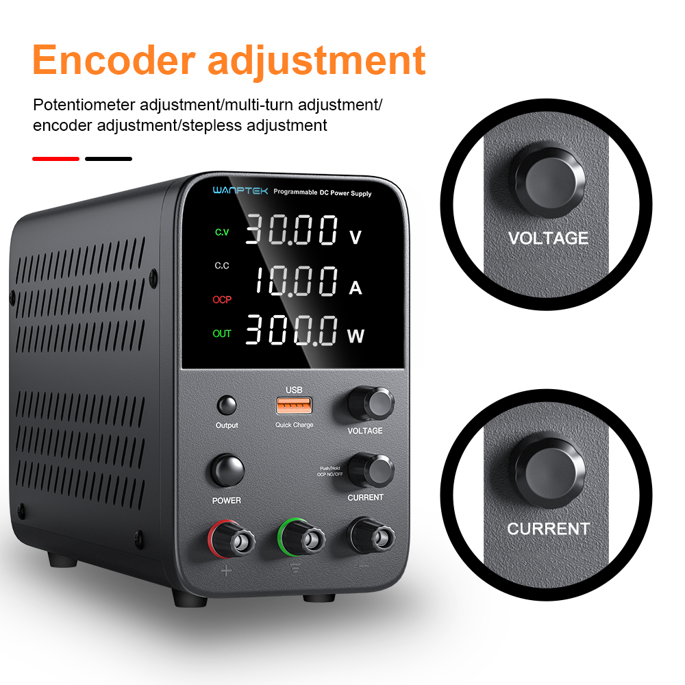 Wanptek Laboratory Power Suppl - đánh giá và giá Programmable Dc Power Supply 30V 10A