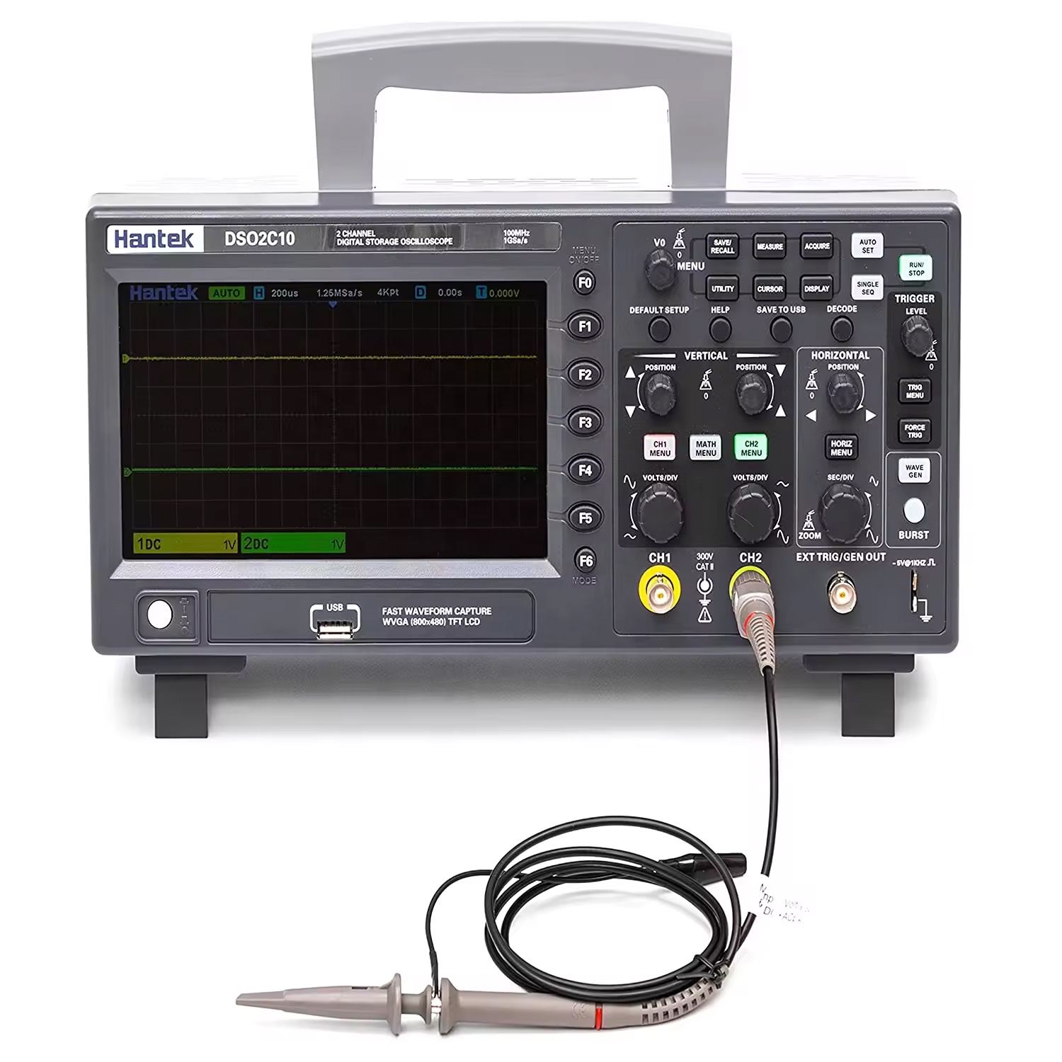 DSO2C10 DSO2C15 DSO2C10 2 Chan - đánh giá và giá Digital Storage Oscilloscope 100Mhz