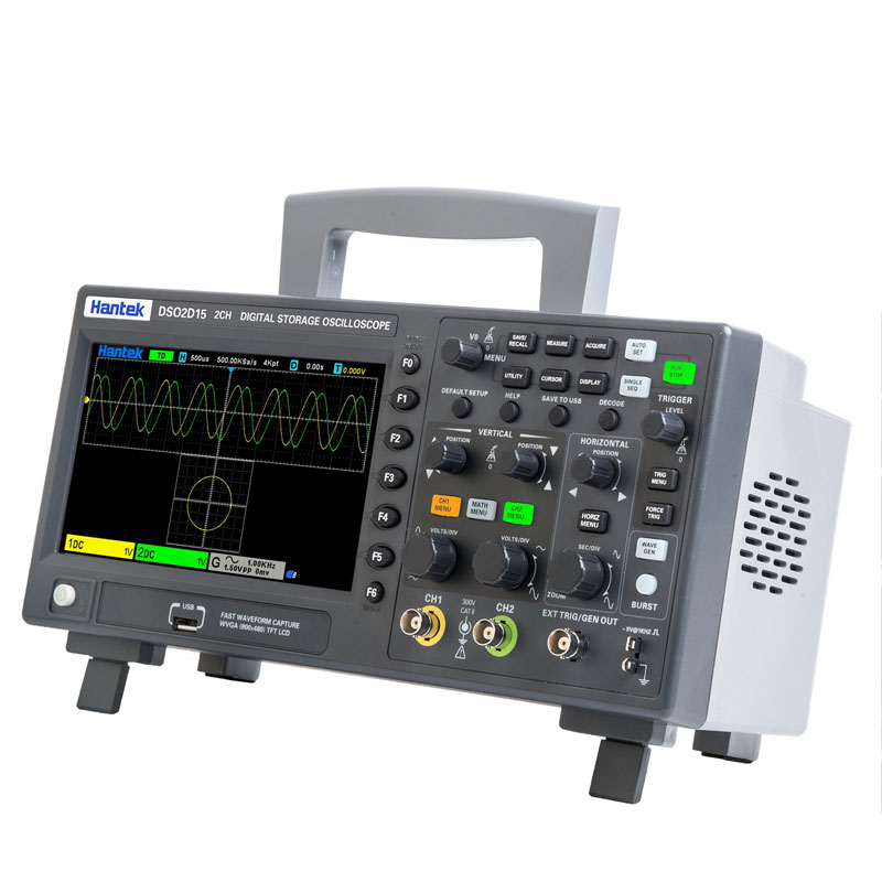 New In stock Hantek DSO2C10 2  - đánh giá và giá Digital Storage Oscilloscope 100Mhz