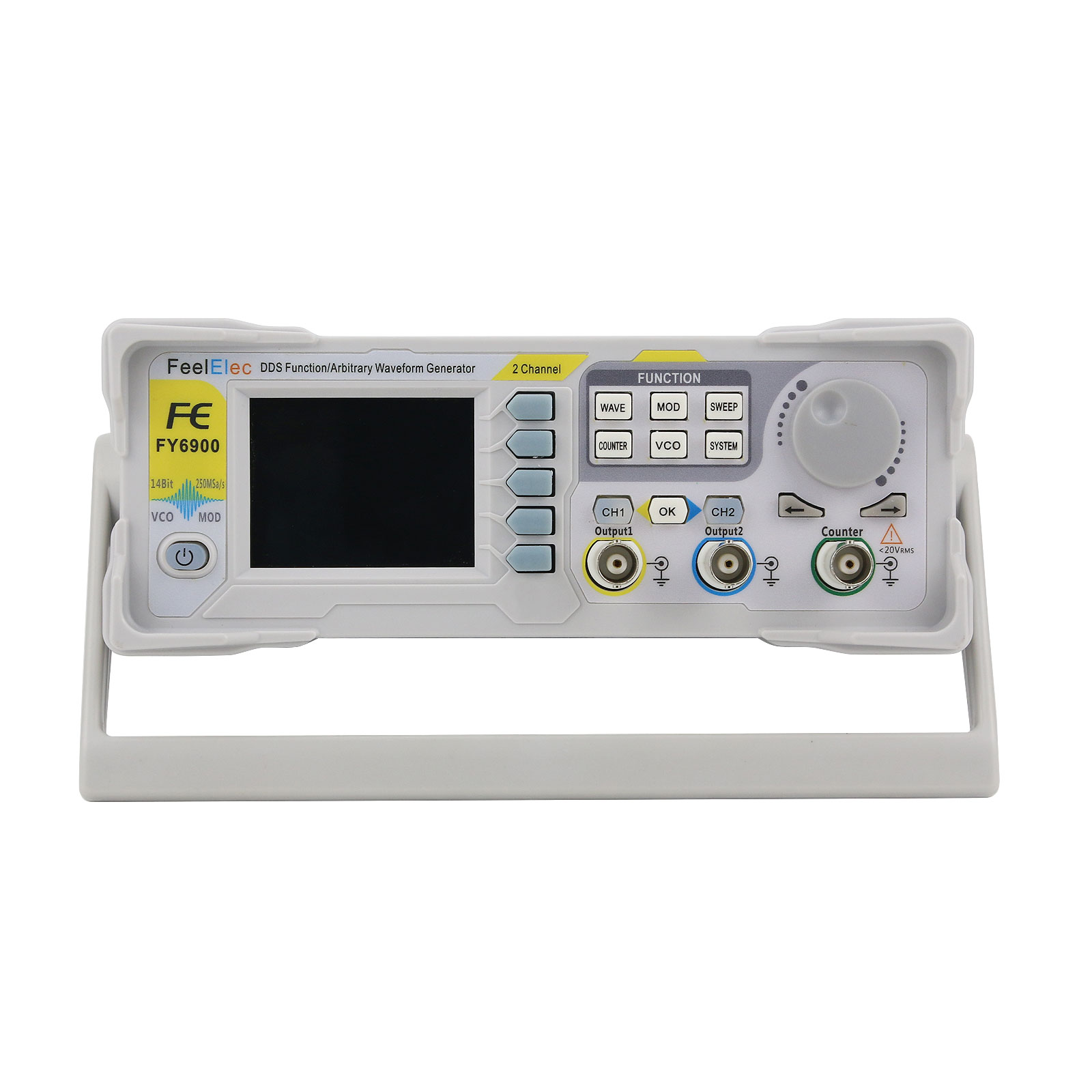 FY6900-50M 50MHz 2-Channel Fun - đánh giá và giá Function Arbitrary Waveform Generator