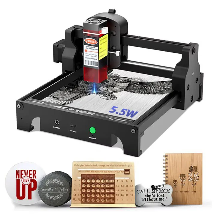 5.5W Mini Laser Engraving Cutt - đánh giá và giá Mini Laser Engraver Cnc Router