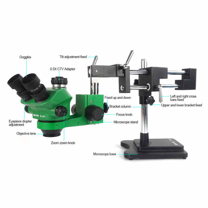 RL-M3-STL2 Trinocular Stereo M - đánh giá và giá Stereo Trinocular Microscope Pcb