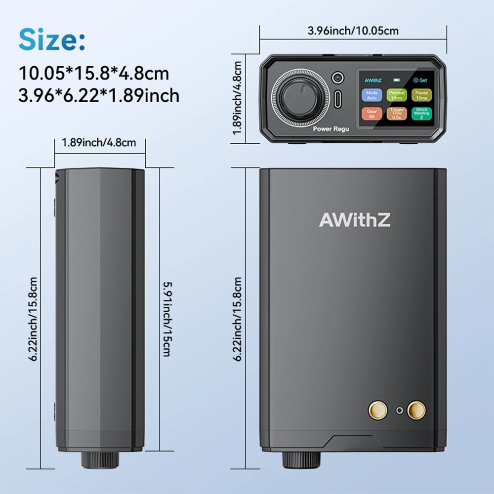 Awithz UK3 Portable Battery Sp - đánh giá và giá Spot Welder 18650 Battery Pack