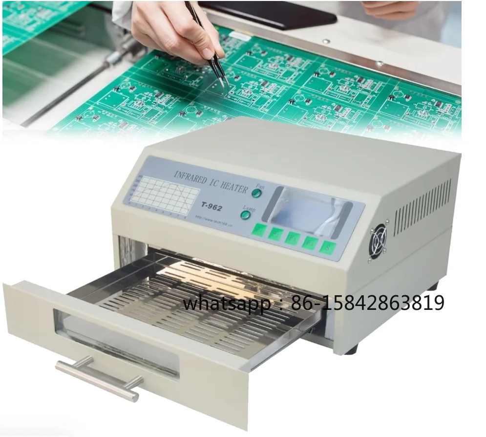T962 Reflow Oven,110v/220v 800 - đánh giá và giá Reflow Oven Pcb T962