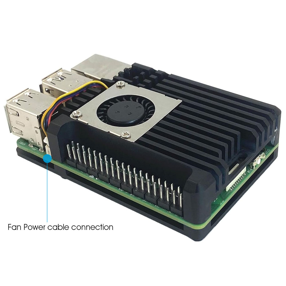 Raspberry Pi 5 Aluminum Alloy  - đánh giá và giá Raspberry Pi 5 8Gb Kit