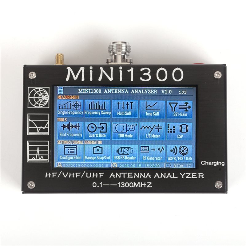 ALIM-Mini1300 4.3 Inch /VHF/UH - đánh giá và giá Signal Generator Spectrum Analyzer