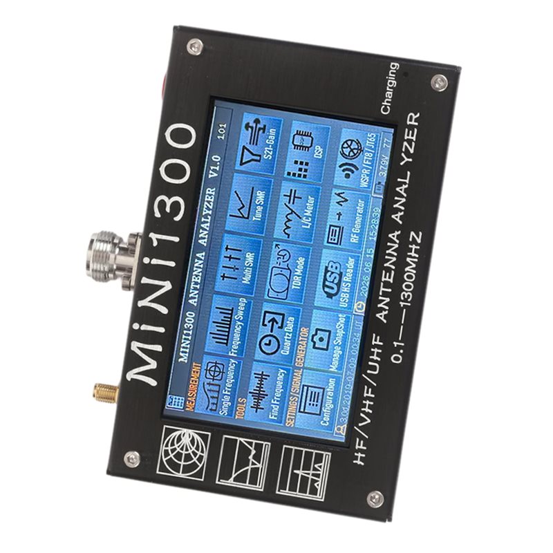 ALIM-Mini1300 4.3 Inch /VHF/UH - đánh giá và giá Signal Generator Spectrum Analyzer