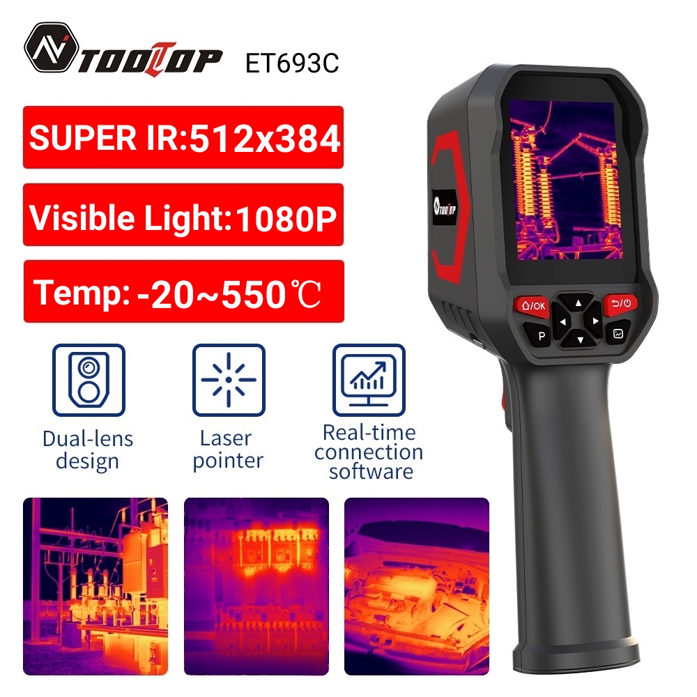 TOOLTOP ET693C Super IR 512x38 - đánh giá và giá Thermal Imaging Camera Pcb Repair