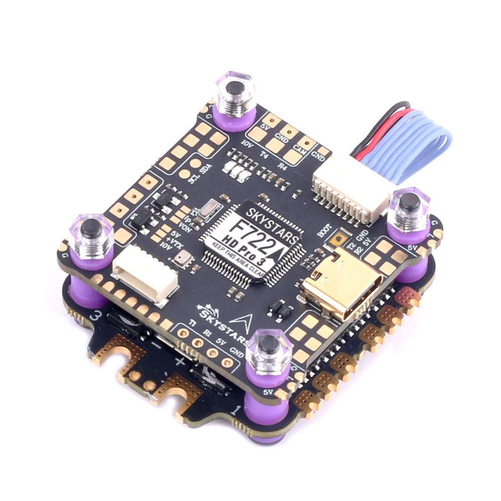 SKYSTARS F7 Flight Controller  - đánh giá và giá Fpv Flight Controller F7 Stack 60A