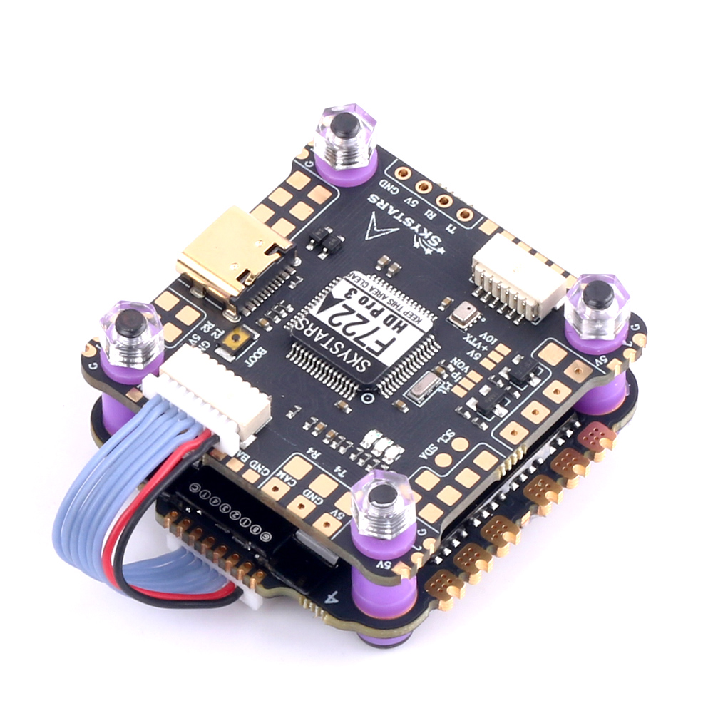 SKYSTARS F7 Flight Controller  - đánh giá và giá Fpv Flight Controller F7 Stack 60A