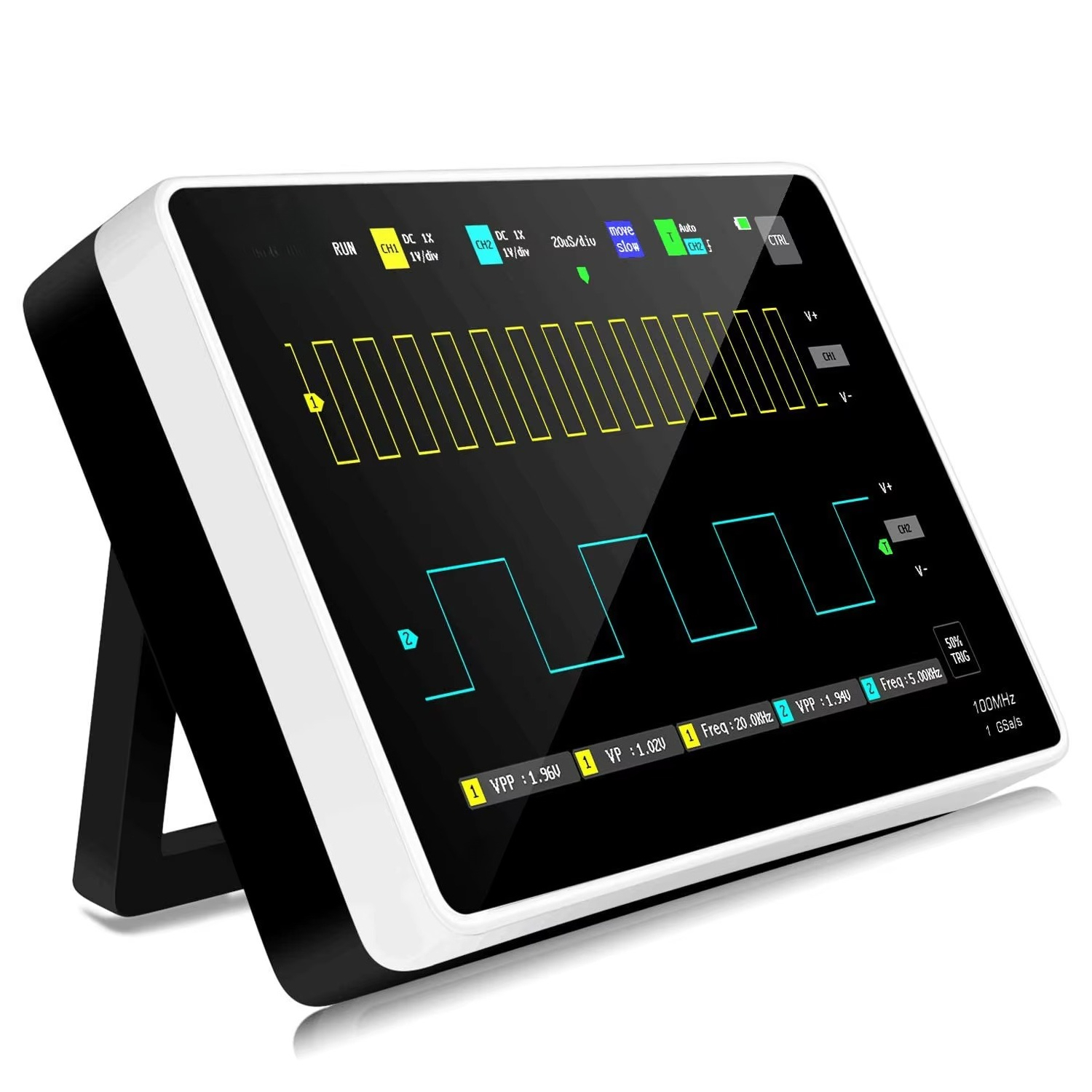Portable Digital Storage Oscil - đánh giá và giá Digital Storage Oscilloscope 100Mhz