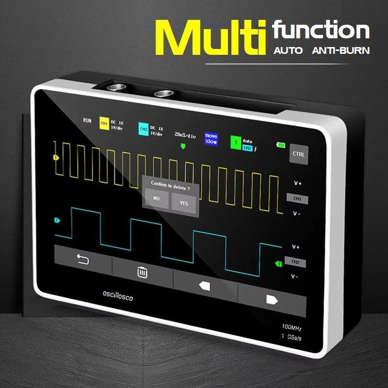Portable Digital Storage Oscil - đánh giá và giá Digital Storage Oscilloscope 100Mhz